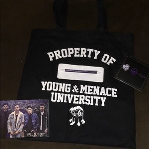 Fall Out Boy Young & Menace VIP merch package